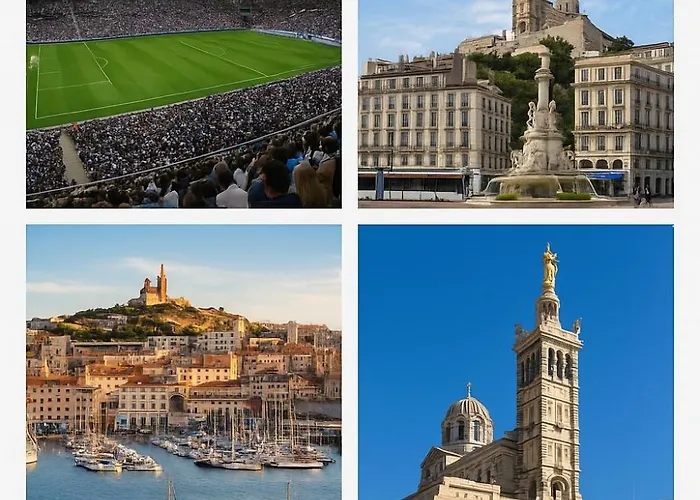 Massilia Mood ,Centre, Stade Velodrome, La Timone, La Conception , Wifi Gratuite